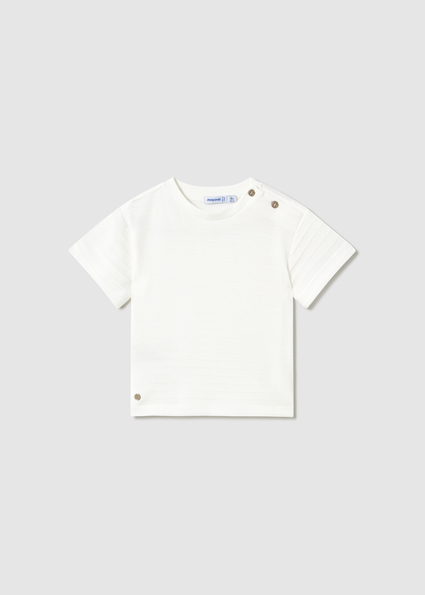 Mayoral S/s t-shirt Cream Lg