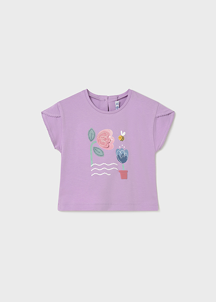 Mayoral S/s t-shirt Lilac
