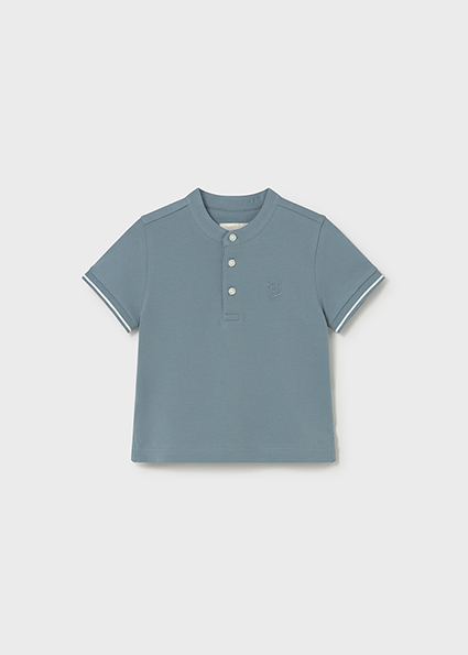Mayoral Polo s/s mao neck Jade