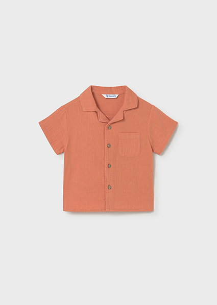 Mayoral S/s shirt Clay