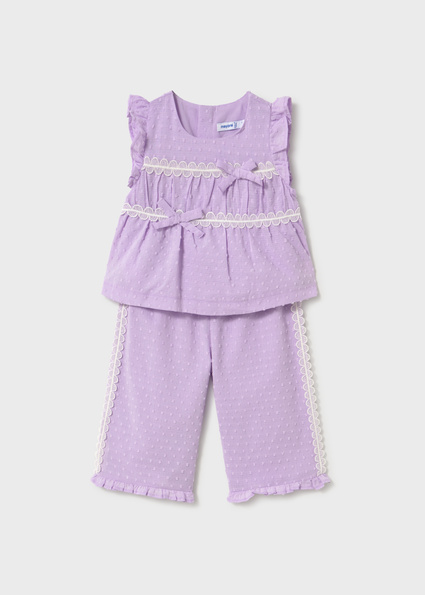 Mayoral Long trousers Mauve