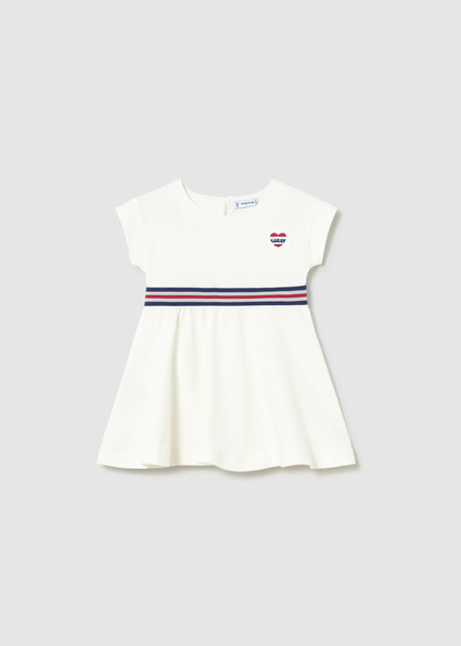 Mayoral Knit dress Natural