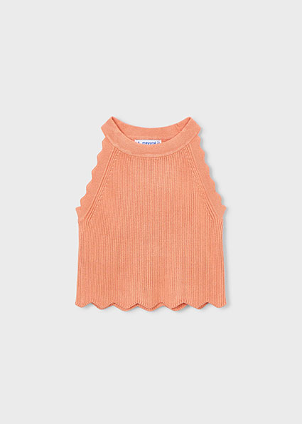 Mayoral Knit top Peach
