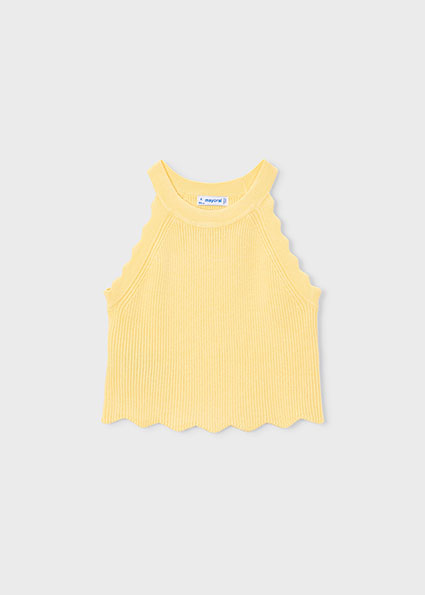 Mayoral Knit top Vanilla