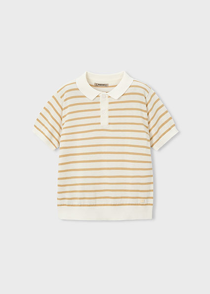 Mayoral S/s polo CREAM BROW