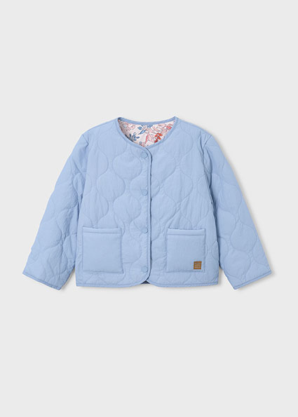Mayoral Reversible padded jacket Sky blue