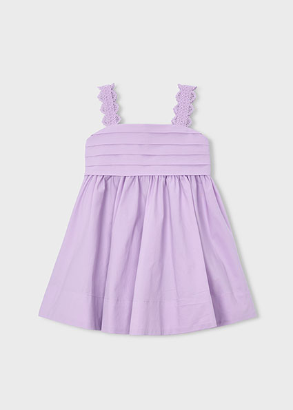 Mayoral Satin dress Mauve