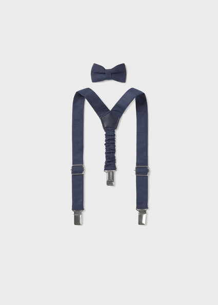 Mayoral suspenders and bowtie set Atlantic