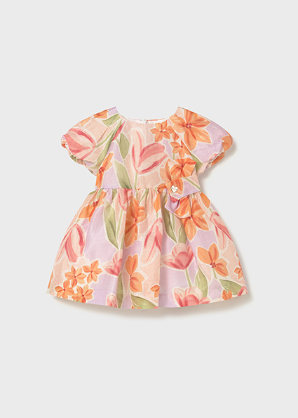 Mayoral Printed dress Blossom Flower