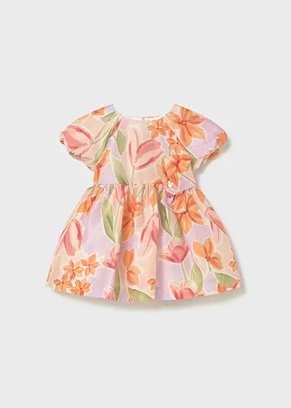 Mayoral Printed dress Blossom Flower