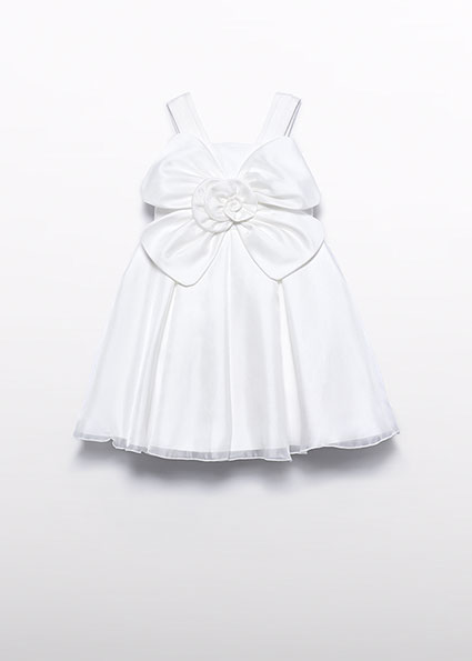 Abel & Lula flower dress Cream