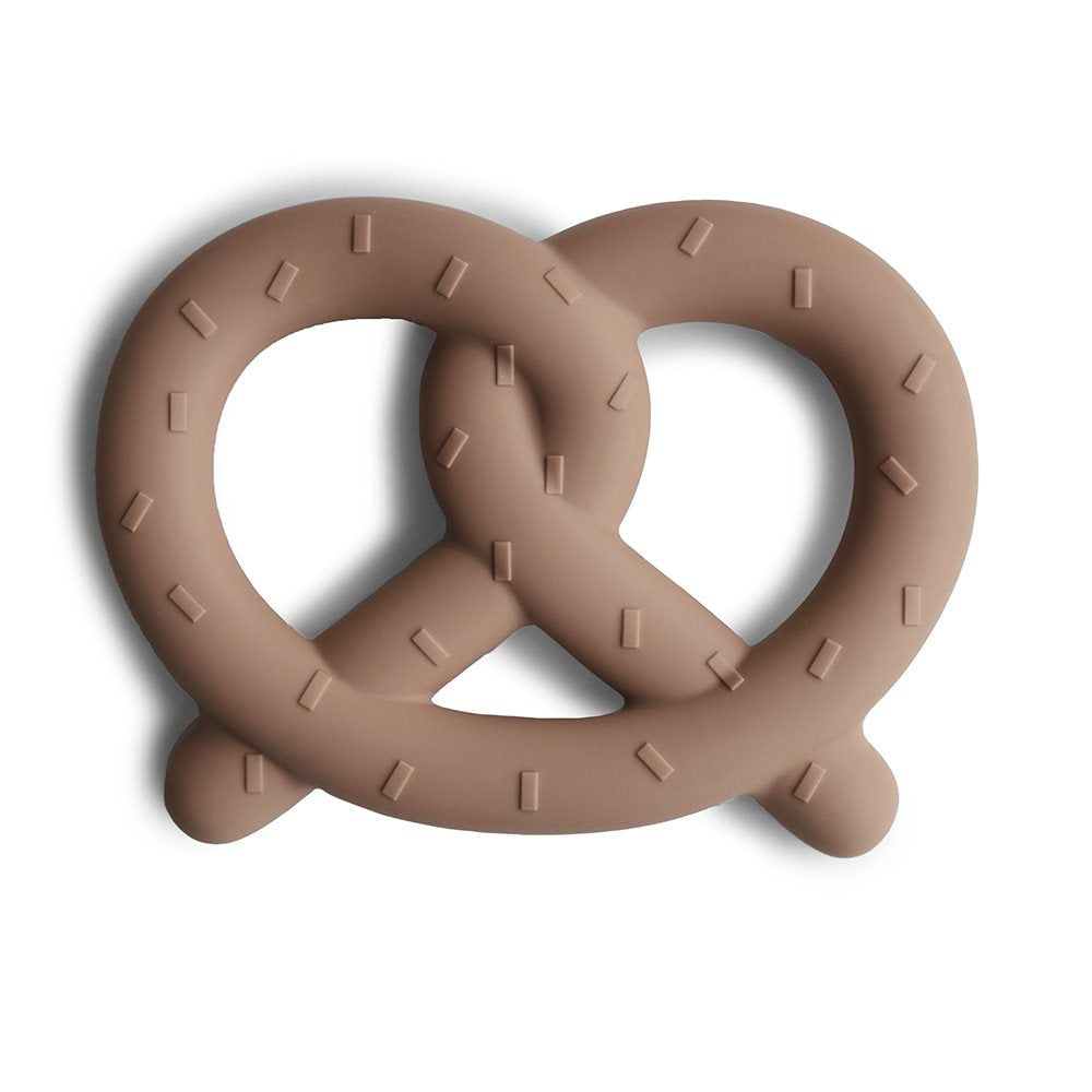 Mushie Silicone Pretzel Teether 