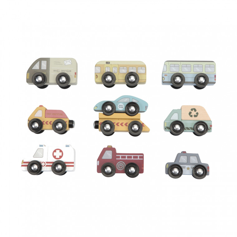 Little Dutch Railway Extension -Vehicles Set