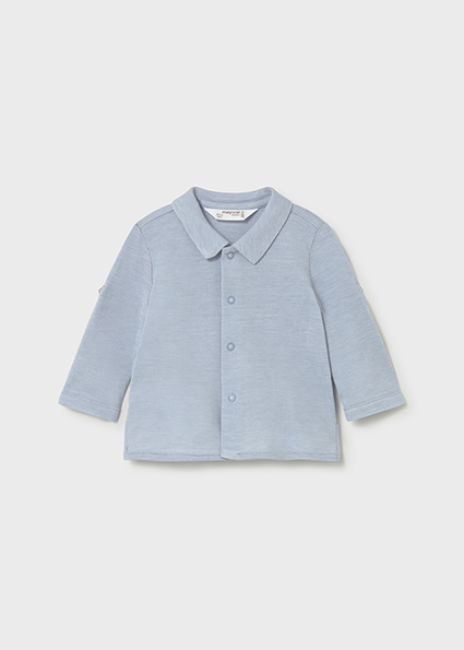  Mayoral knit shirt w/ collar Blue      