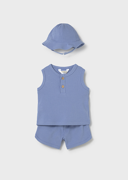  Mayoral shorts and hat set boat      
