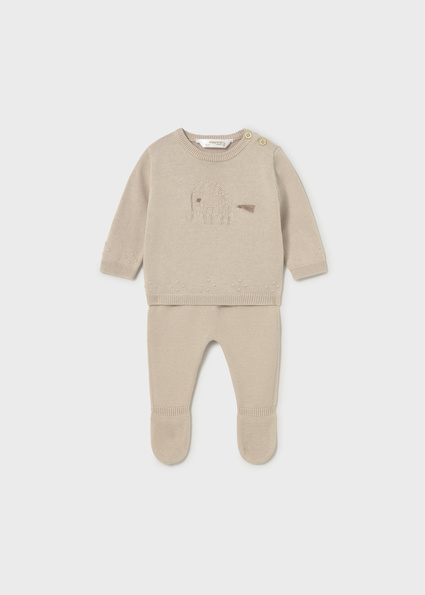  Mayoral Knit leg warmer set Col. Mole 