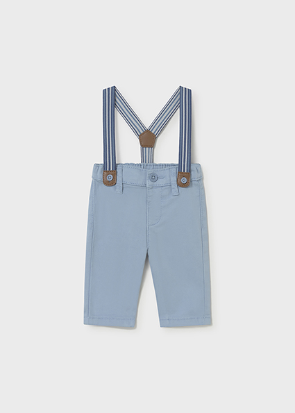  Mayoral Pants w/ suspenders Blue      