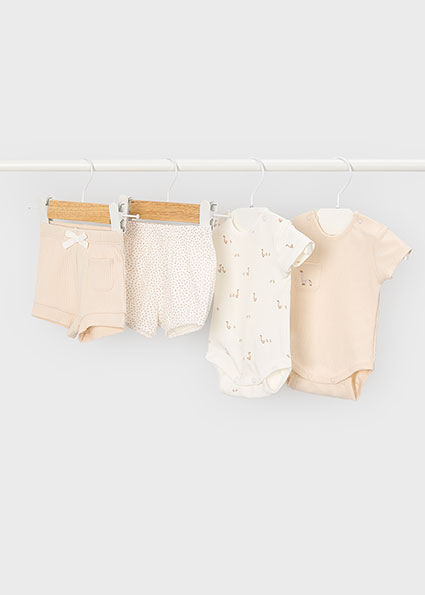  Mayoral Knit set (4 garments) Chickpea  