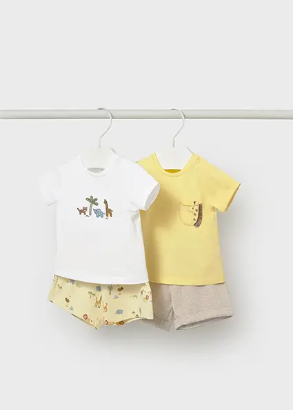  Mayoral Knit set (4 garments) Sunny     