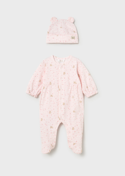  Mayoral romper and hat Baby Rose 