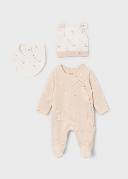  Mayoral long pijama gift set Chickpea  