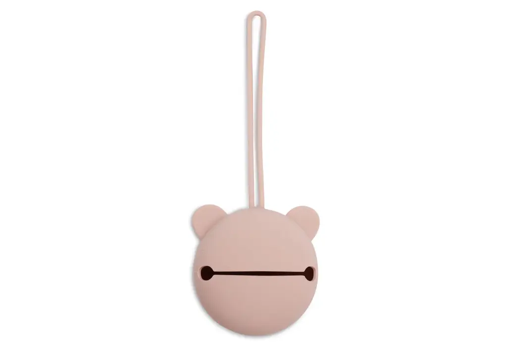 Jollein Silicone Pacifier Case Ø7cm - Wild Rose