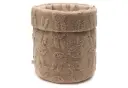 Storage Basket Miffy Jacquard Teddy - Biscuit