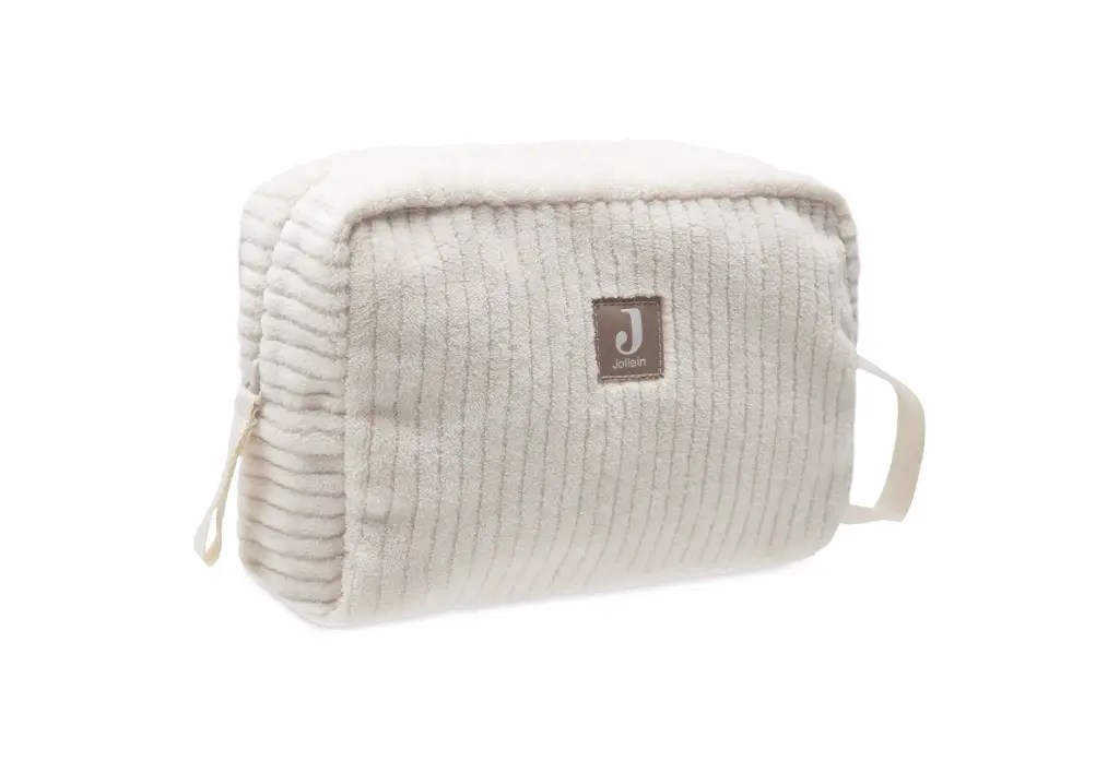 Jollein Pouch Cloudy Rib - Oatmeal