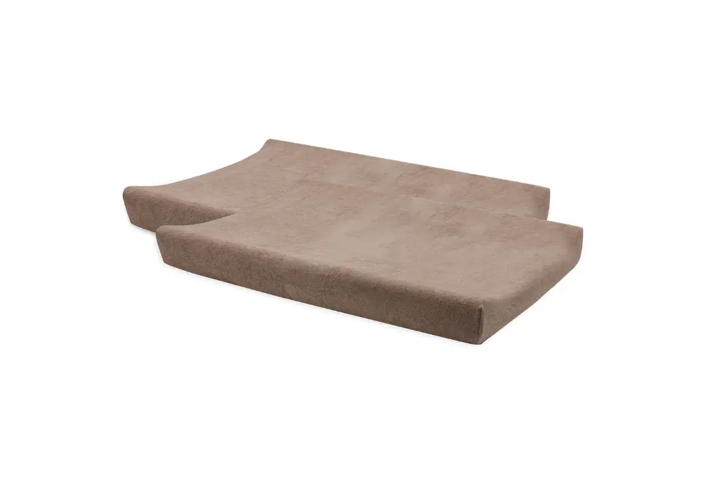 Jollein Changing Mat Cover Terry 50x70cm - Milky Coffee - 2 Pack