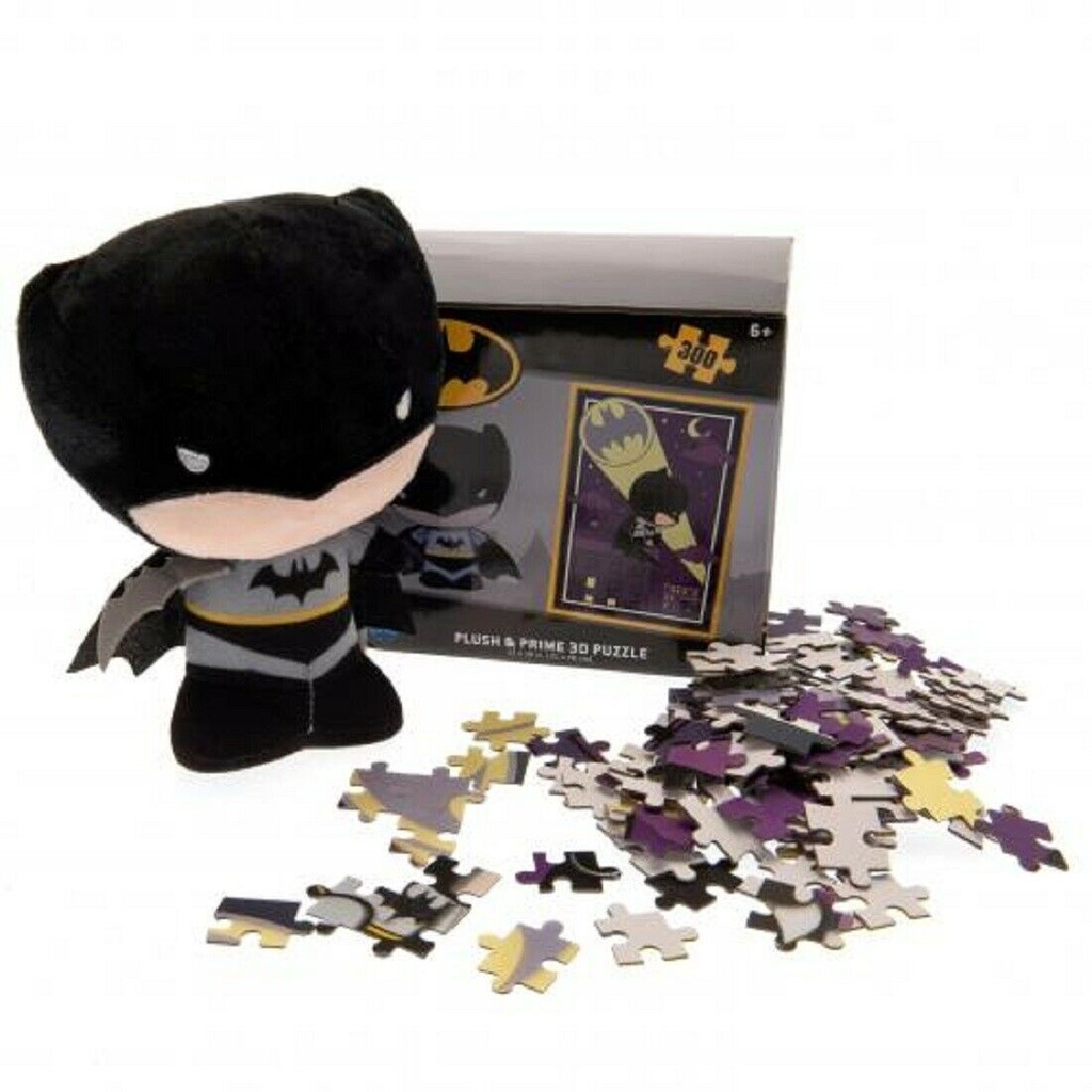 Batman Plush & 3D Puzzle Official 