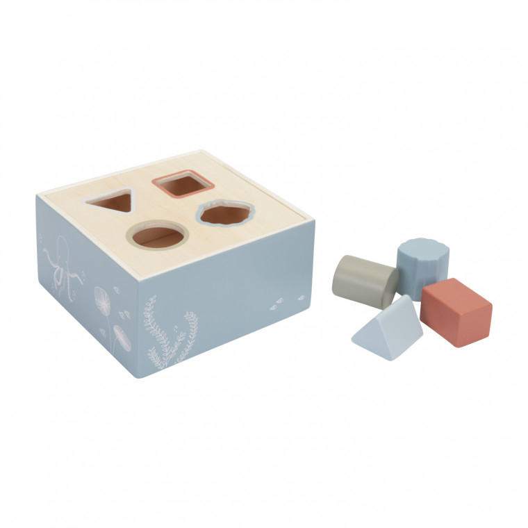 Little Dutch Ocean Shape Sorter Blue