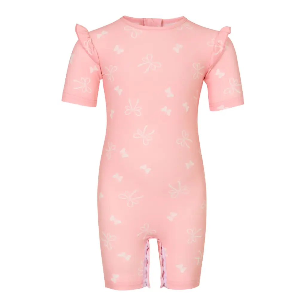 Baby Swim Bodysuit: Butterfly & Bow