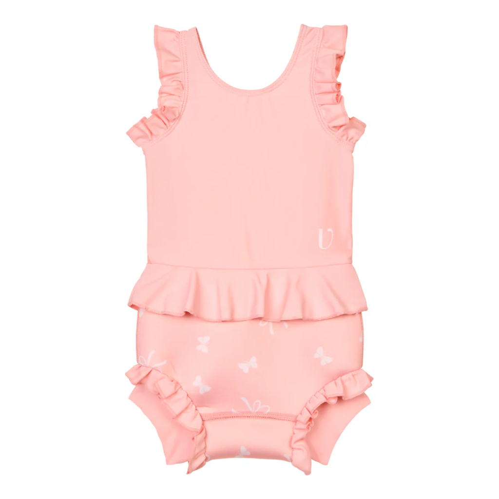 Vanilla Copenhagen Swimsuit: Neoprene, Butterfly & Bow