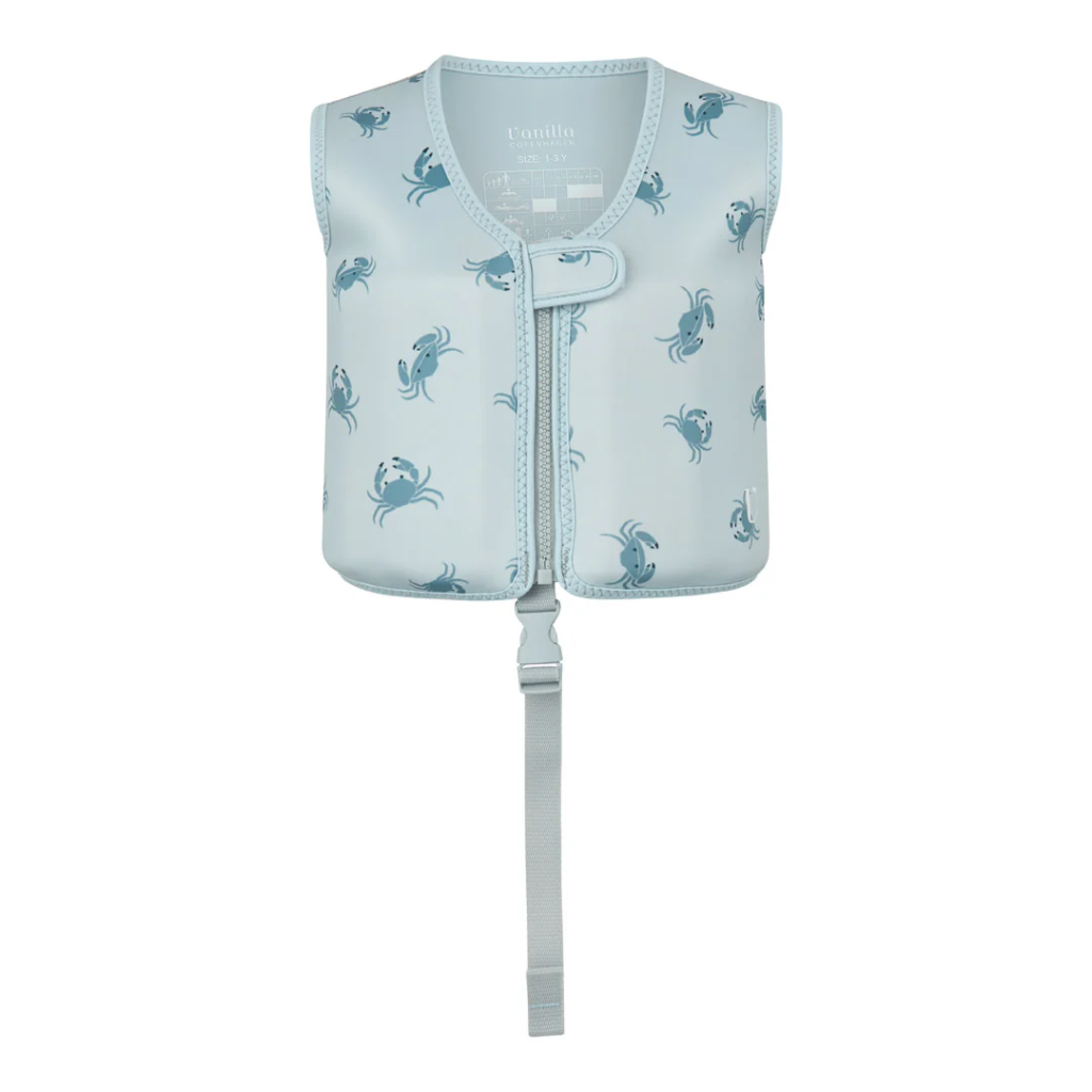 Vanilla Copenhagen Swim Vest: Neoprene: Craby Skyway 1-3Y