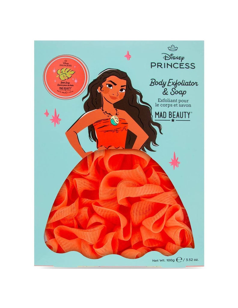 Princess Set Body Exfoliator & Soap Moana 