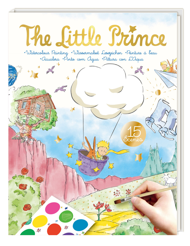 The little Prince Watercolour Painting 
