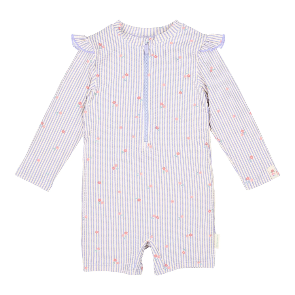 Little Dutch Long Sleeve Swimsuit Dreamy Stripes UPF 40 