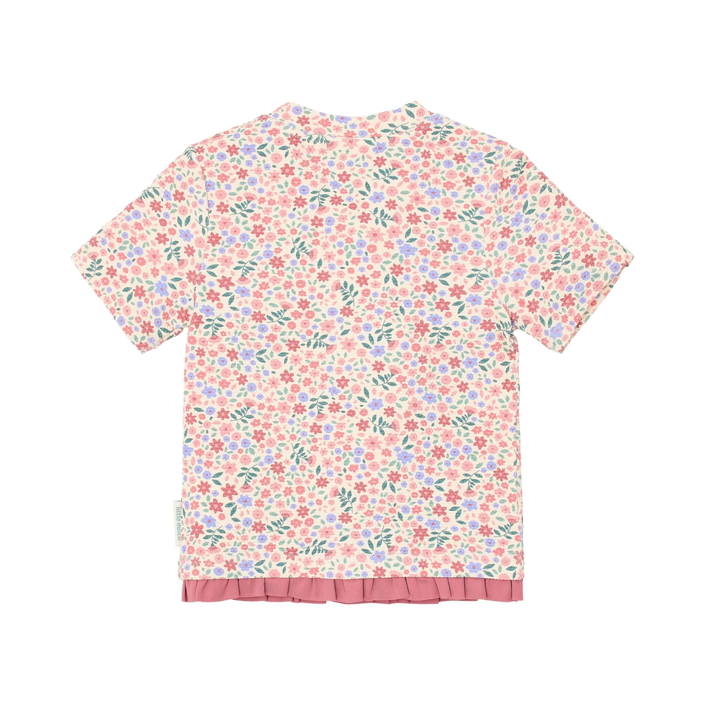 Little Dutch Short Sleeve Swim Shirt Dreamy Flowerfield