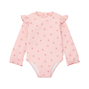 Little Dutch Long-Sleeve Swimsuit with Ruffles Dreamy Seashells UPF 40