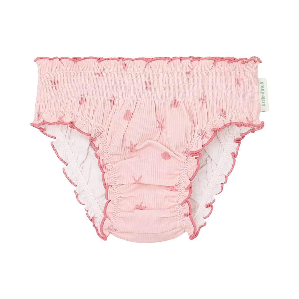 Little Dutch Ruffle Swim Bottoms Dreamy Seashells
