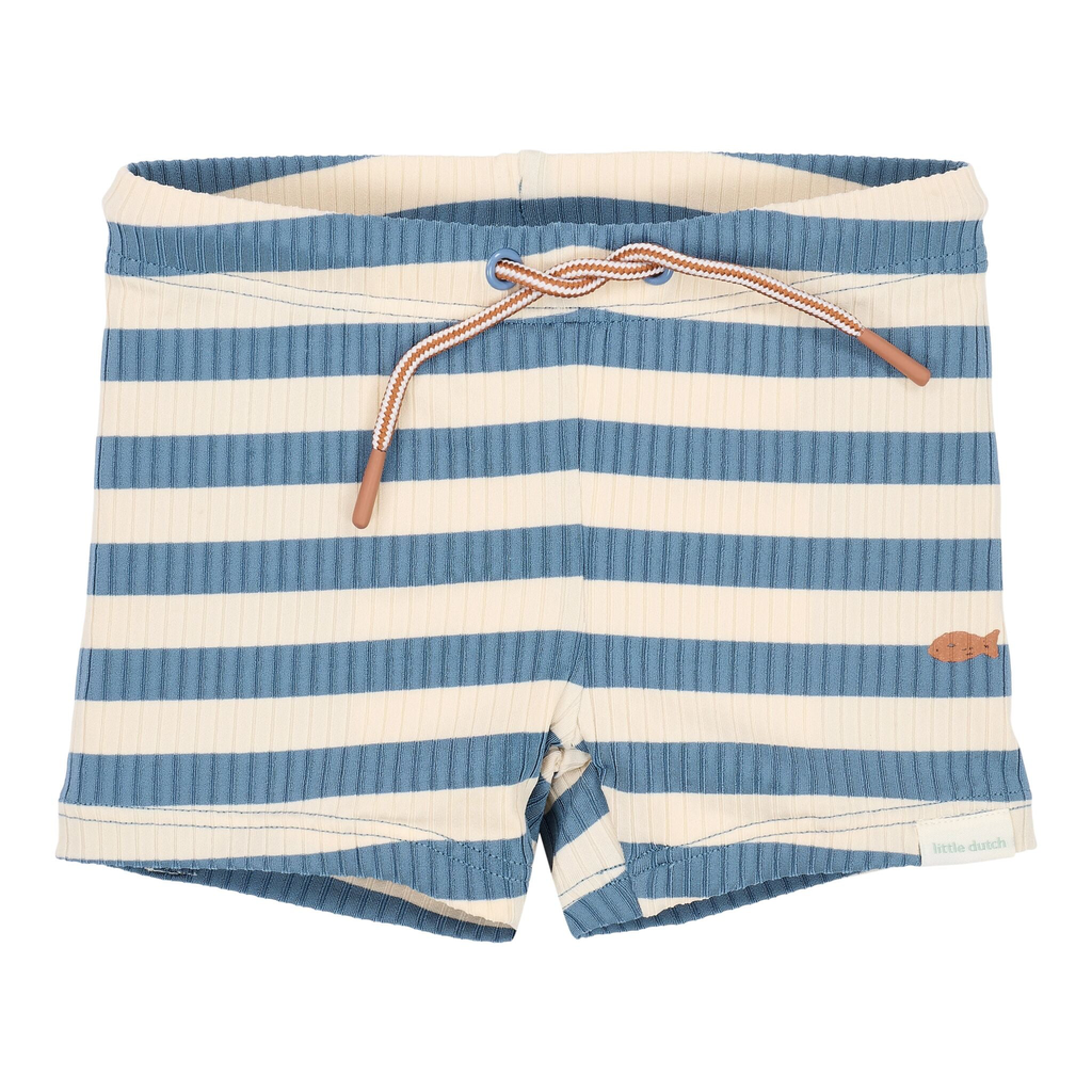 Little Dutch Swim Pants Ocean Blue Stripes