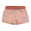 Little Dutch Swim short Ocean Brown Stripes