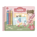 Little Dutch Colour magic book Rosa