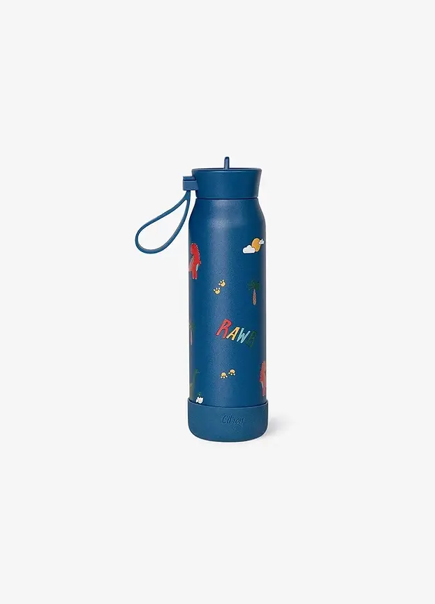 Citron Small Water Bottle 350ml - Dino