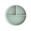 Mushie Silicone Suction Plate Cambridge Blue 