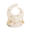 Mushie Silicone Baby Bib Fairy Mice 