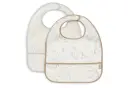 Jollein Bib Waterproof Elephant Tales (2pack)