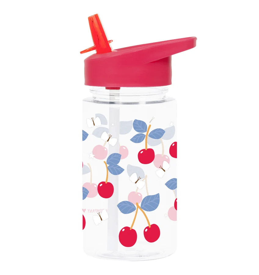 A Little Lovely Drink bottle: Cherries