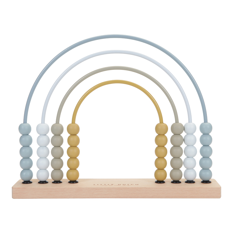 Little Dutch Rainbow Abacus - Blue