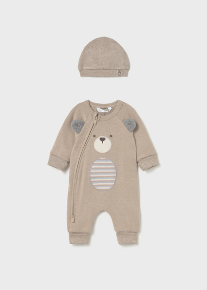 Mayoral convertible foor romper and h H. Mocha